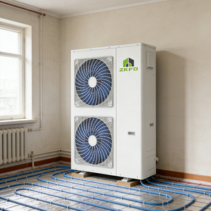 Bomba <span class=keywords><strong>de</strong></span> Calor Monobloque DC Inverter 9-41kW R32 ERP A+++ Aire-Agua para Calefacción y ACS para Uso Doméstico y Hotelero en <span class=keywords><strong>España</strong></span> - Product Image 4