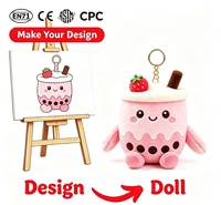 Peaux d'animaux en peluche vides personnalisables, non rembourrées, en maille de coton PP, pour anniversaire, DIY, à rembourrer soi-même, housse de peluche vierge, logo personnalisé, taille bébé