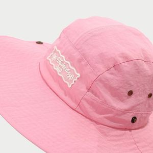 Sombrero de Sol para Verano, Estilo Occidental, de Secado Rápido, Resistente al Viento, con Borde Ancho, Tipo Pescador, Plegable con Cuerda - Product Image 4