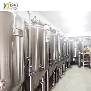 Equipo de Elaboración de Cerveza Usado de 500L, Tanques de Acero Inoxidable 304, Equipo de Fermentación de Cerveza para Fábrica - Product Image 3