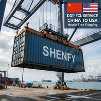 Agente de Carga Marítima DDP FCL de Primera Clase de Shanghái a EE. UU., Servicio de Logística Profesional en China, Entrega a Domicilio Confiable