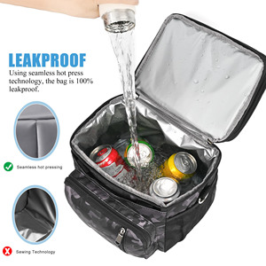 30can Portable Waterproof Polyester Magnetic Soft <b>Cooler</b> Bags <b>Backpack</b> 24L Insulated for Camping Outdoor Zipper Closure New - Product Image 5