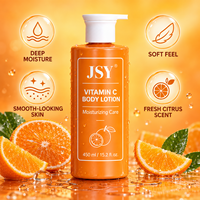 Lotion corporelle à la vitamine C en marque propre pour peaux sèches et ternes, soin hydratant quotidien, douceur et éclat sain 450 mL