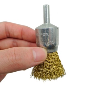 <span class=keywords><strong>Brosse</strong></span> à fil métallique en laiton SATC, 200 pièces, de qualité supérieure, à extrémité sertie, 1 pouce (25 mm), 0,05 pouce, compatible avec n'importe quelle <span class=keywords><strong>perceuse</strong></span> électrique 1/4'' <span class=keywords><strong>pour</strong></span> le polissage du laiton à 100 %. - Product Image 6