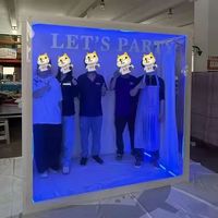Pavillon de photographie personnalisable pour mariages et fêtes, toile de fond pour pavillon