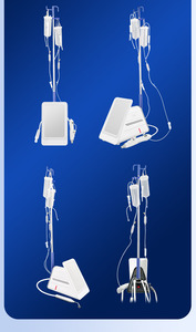 Macchina per il trattamento viso 2 in 1 ad alta pressione con penna per iniezione di ossigeno e idratazione della pelle e manipolo per la pulizia del viso con creazione di bolle. - Product Image 5