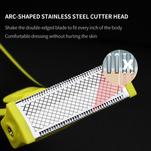 Nuevas Cuchillas de Afeitar Rectas de Seguridad, <span class=keywords><strong>Afeitadora</strong></span> de Una Cuchilla <span class=keywords><strong>para</strong></span> <span class=keywords><strong>Hombres</strong></span>, Cabeza, Cara, Cuerpo, Afeitado de Zonas Íntimas, Maquinilla Eléctrica, Recortadora de Barba y <span class=keywords><strong>Afeitadora</strong></span> de Ingle - Product Image 6