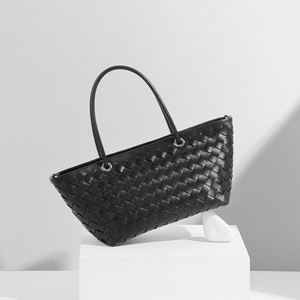 Nuova Collezione 2026: Borse Tote da Donna Casual Versatili in Pelle PU Intrecciata, Borsa a Spalla/Tracolla dal Design Unico - Product Image 4