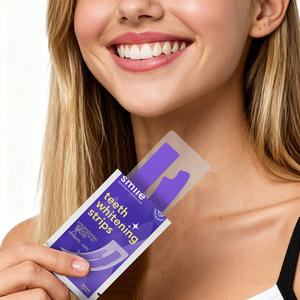 Tiras blanqueadoras de dientes moradas libres sensibles veganas aprobadas por Ce Logotipo privado - Product Image 2