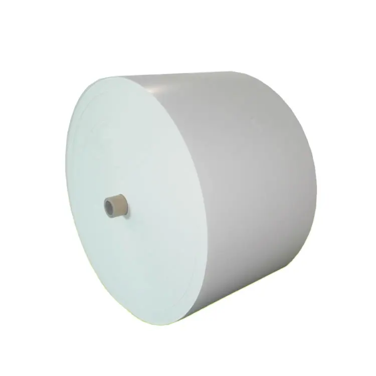 Pe Coated Brown White Cup Paper Roll For Paper Cup Jumbo Roll Cup Stock Paper Pe Coated