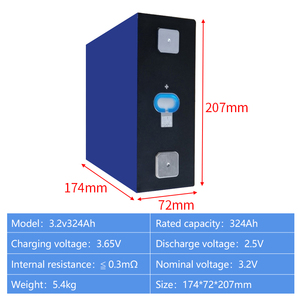 REPT 3.2V 324Ah prizmatik Lifepo4 piller güneş pili ev sistemi 280Ah 300Ah 314Ah 320Ah 340Ah lityum iyon piller - Product Image 2