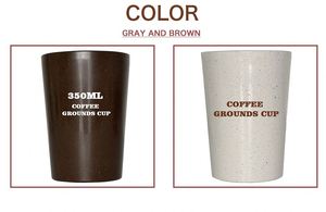 แก้วกาแฟย่อยสลายได้ขนาด 350 มล. ผลิตจากกากกาแฟ เกรดอาหาร ย่อยสลายได้ เป็นมิตรกับสิ่งแวดล้อม ใช้แล้วทิ้งได้ พิมพ์โลโก้ได้ เหมาะสำหรับร้านกาแฟ โรงแรม ของขวัญทางธุรกิจ - Product Image 4