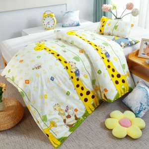 Proveedor de China, alta calidad, precio barato, juegos de cama para bebés, juego de cama para niños, juego de cama de dibujos animados de 3 uds - Product Image 1