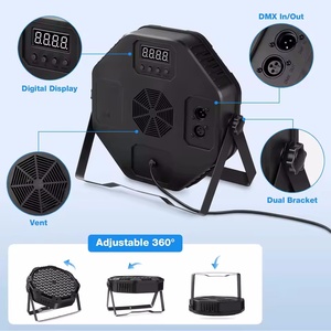 Môi trường xung quanh dẫn đèn sân khấu 84 hạt DMX512 điều khiển âm thanh cho đám cưới biểu diễn ban nhạc Bar Bouncer thiết bị chiếu sáng đèn sân khấu - Product Image 5