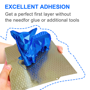 Envío gratis en EE. UU. Placa de construcción Antinsky para Bambu Lab P2S/A1 mini, PEI 257*257mm/184*184mm, cama caliente texturizada de acero de doble cara con resorte - Product Image 3