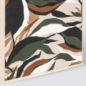 Contenitore Pieghevole con Motivo a Foglie per Organizzazione Domestica, Organizzatore Giocattoli Salvaspazio, Scatola Leggera per Casa - Product Image 4