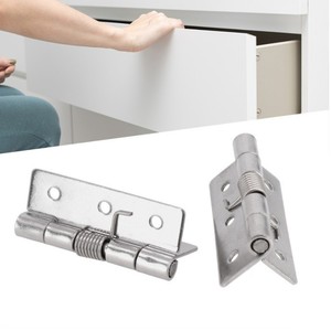 Charnières à ressort en acier inoxydable 304 Yuyao, ouverture plate de 2 mm, retour automatique pour portes d'armoires et fenêtres - Product Image 1