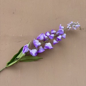 Vente chaude fleurs artificielles décoration de la maison muguet fleur de prunier soie Bluebell - Product Image 4