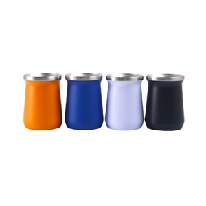 Stainless Steel Tumbler 304 <b>Double</b> <b>Wall</b> Vacuum Insulated Orange Travel <b>Mug</b> - Product Image 4