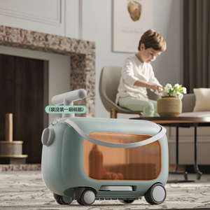 Bagaglio da passeggio per bambini montabile pigro Boom Baby Scooter Spinner in Neoprene <span class=keywords><strong>valigia</strong></span> portaoggetti con lucchetto e timone - Product Image 5