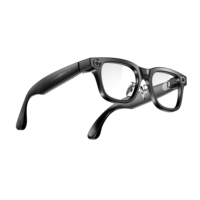 Lunettes Intelligentes IA avec Caméra 4K, Commande Vocale IA, Reconnaissance Photo, Traduction, Étanchéité IP67, Verres Anti-Lumière Bleue