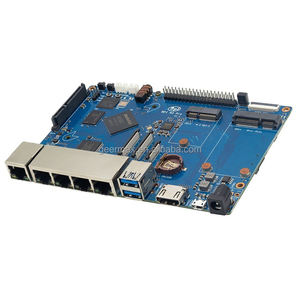 แผงเราเตอร์อัจฉริยะแผง<span class=keywords><strong>ว</strong></span>งจรกล้<span class=keywords><strong>ว</strong></span>ย Pi R2โปรเราเตอร์แผง<span class=keywords><strong>ว</strong></span>งจรดีไซน์ RK3568 16G eMMC 2G LPDDR4 MINI PCIE BPI-R2 Pro - Product Image 1