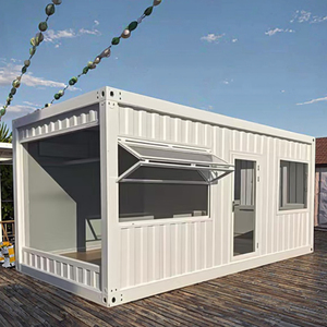 Luxury 20ft <strong>Container</strong> House Durable Modular Prefab Mobile Kiosks And Shops Tiny House Made Of Sandwich Panel <strong>for</strong> Camping - Product Image 5