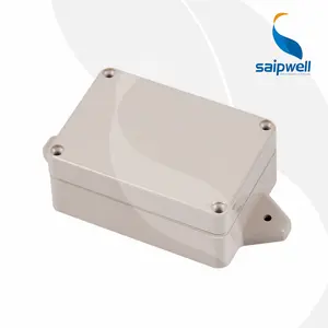 SAIPWELL IP66 boîtier étanche en plastique nema 4 boîtier personnalisé pour boîtier PCB avec oreille petite boîte boîte vide 83*58*33mm