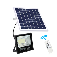 Capteur de mouvement IP66 haute lumen 6500K à économie d'énergie en usine 60W-600W Projecteur solaire de route SMD