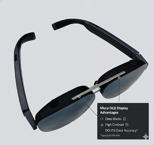 Occhiali Video AR/VR PGLASS <span class=keywords><strong>2</strong></span> Pro, Schermo AMOLED 0.49\" 1920x1080, 6000 Nit, 43.5 FoV, 2D/3D, DP Type-C, Schermo 160\" Anhui - Product Image 4