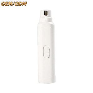 कुत्तों के लिए शांत पर्यावरण के अनुकूल प्लास्टिक नाखून ग्राइंडर usb usb संचालित सौम्य पंजे ट्रिमर कारखाने प्रत्यक्ष पालतू सौंदर्य उपकरण - Product Image 1