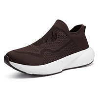 Chaussures de marche légères et décontractées pour hommes, style slip-on, semelle en EVA, prix d'usine, ODM