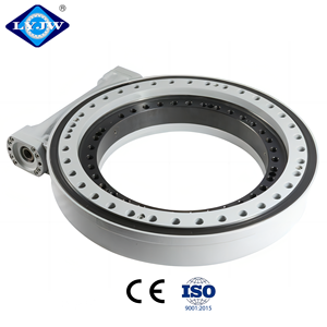 14 inci WEA14-2 Dual Worm Slewing cincin penggerak jam pasir dengan hidrolik Motor Cross Roller fitur Slewing bantalan putar Drive - Product Image 3
