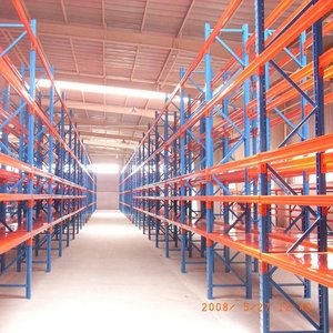 מותאם אישית Q235B פלדה מתכוונן משטחים סלקטיביים לאחסון מחסן מדפי ציפוי אבקה מדפי ערימה משטח - Product Image 1