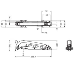 Charnière de porte <span class=keywords><strong>coulissante</strong></span> de bus au design moderne pour armoires de cuisine et salons – Prix usine - Product Image 6