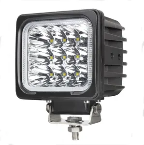 E mark 5.2 pouces 60 W Auto Car Driving Light Véhicules miniers lourds Équipement agricole Led Working Light