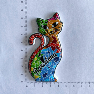 Imanes <span class=keywords><strong>de</strong></span> Resina 3D con Mosaico <span class=keywords><strong>de</strong></span> Gaudí <span class=keywords><strong>de</strong></span> <span class=keywords><strong>Barcelona</strong></span>, Recuerdos <span class=keywords><strong>de</strong></span> la Cultura Catalana Española para Regalos <span class=keywords><strong>de</strong></span> Viaje - Product Image 6