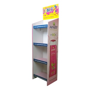 Expositor de cartón corrugado personalizado para promoción Lays, expositor de productos para el suelo, expositor POS, expositor de frutos secos, expositor de dulces y chocolates. - Product Image 4