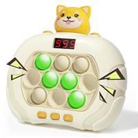 Console de jeu Montessori en plastique à 999 niveaux, machine à bulles, jouet éducatif sensoriel anti-stress