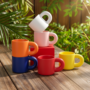 <span class=keywords><strong>Taza</strong></span> de Cerámica Personalizada con Diseño de Caricatura, <span class=keywords><strong>Mensaje</strong></span> Grabado, Resistente a Altas Temperaturas, Apta para Microondas, Publicidad Empresarial - Product Image 3