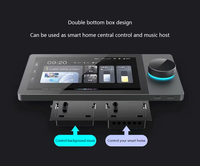 Panel Táctil Inteligente Anjielo de 8 Pulgadas, PC de Aluminio Multifuncional, Control Central, Zigbee, Control Remoto, Dos Unidades Base 86, Wi-Fi
