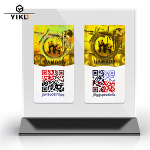 Công Nghệ Cao 3D Holographic An Ninh Nhãn Sticker Với Màu Sắc Kỹ Thuật Số Mã <span class=keywords><strong>QR</strong></span> In Ấn Tùy Chỉnh Cho Ngành Công Nghiệp Hóa Chất - Product Image 1
