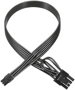 Mini 6 broches mâle à 8(6 + 2) broches mâle PCI Express carte vidéo câble adaptateur d'alimentation pour <span class=keywords><strong>Mac</strong></span> Pro tour/Power <span class=keywords><strong>Mac</strong></span> <span class=keywords><strong>G5</strong></span> - Product Image 1