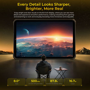 แท็บเล็ต OUKITEL RT11 ขนาด 8 นิ้ว ระบบปฏิบัติการ Android 13 Octa Core แรม 4GB ทนทานต่อการตกกระแทก รองรับ Wi-Fi หน้าจอแบบ Capacitive พอร์ต USB Type C - Product Image 4