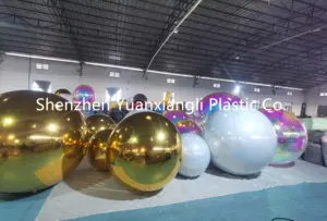 Large Inflatable Ball Mirror Reflective Advertising Balloon