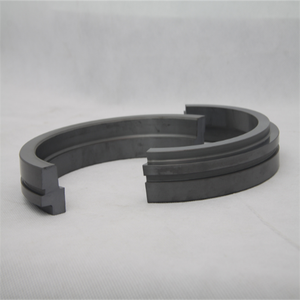 Anillos guía de carburo de silicio cerámico de alta calidad personalizados, semianillos de carburo de silicio, piezas de sellado mecánico <span class=keywords><strong>para</strong></span> bombas - Product Image 2
