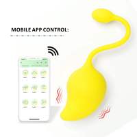 Mango Vorm Draagbare Vibrerende Ei Telefoon Controle Vaginale Masturbatie Sex Speelgoed Fruit Vibrator Voor Vrouwen
