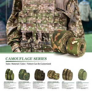Enregistrement personnalisé-Impression duplex alignée Sangle en polyester 100% NIR PES MTP Camo Anti-âge Ignifuge Antidérapant - Product Image 3