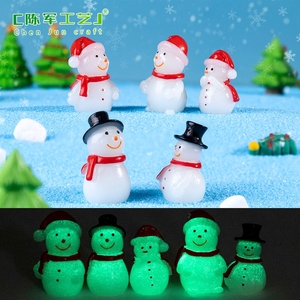 Lampe <span class=keywords><strong>de</strong></span> <span class=keywords><strong>nuit</strong></span> Weij Landscape, bonhomme <span class=keywords><strong>de</strong></span> <span class=keywords><strong>neige</strong></span> <span class=keywords><strong>de</strong></span> Noël, scène <span class=keywords><strong>de</strong></span> <span class=keywords><strong>neige</strong></span>, accessoires décoratifs DIY, mini petits ornements - Product Image 3