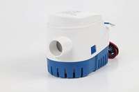 Pompe à eau de cale marine électrique submersible automatique 12V/24V DC fonctionnant sur batterie